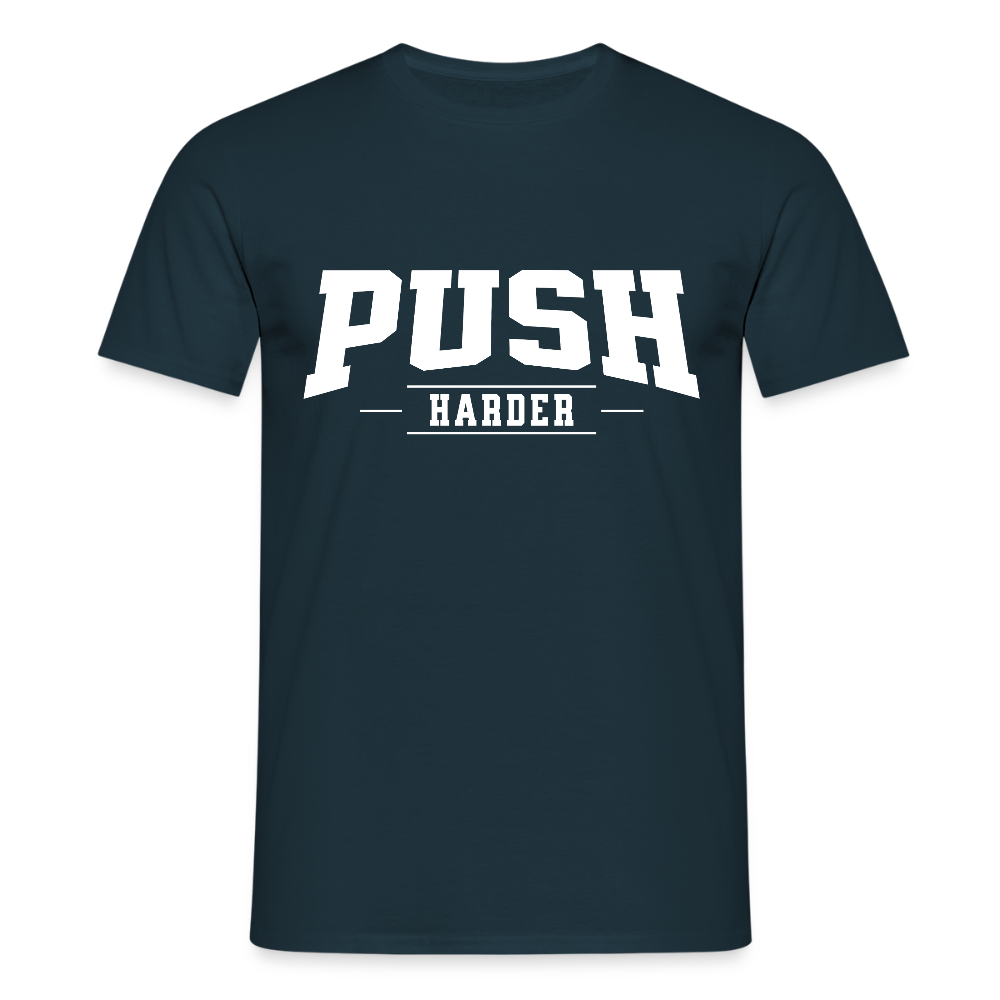 Der Arzt sagt es ist Unheilbar Röntgen Hirn Gym Herren T-Shirt - Navy