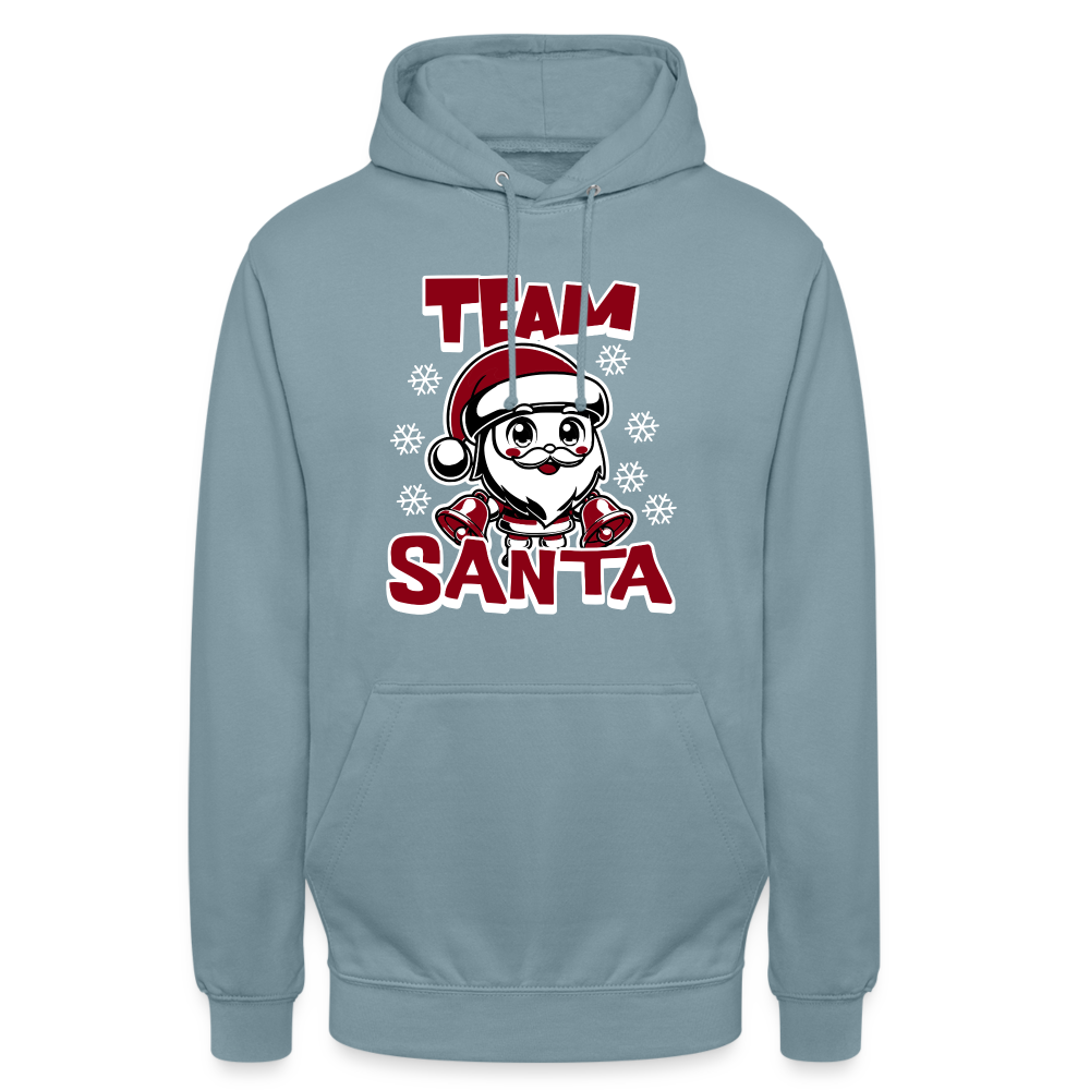 Team Santa Unisex Hoodie - Nebelblau