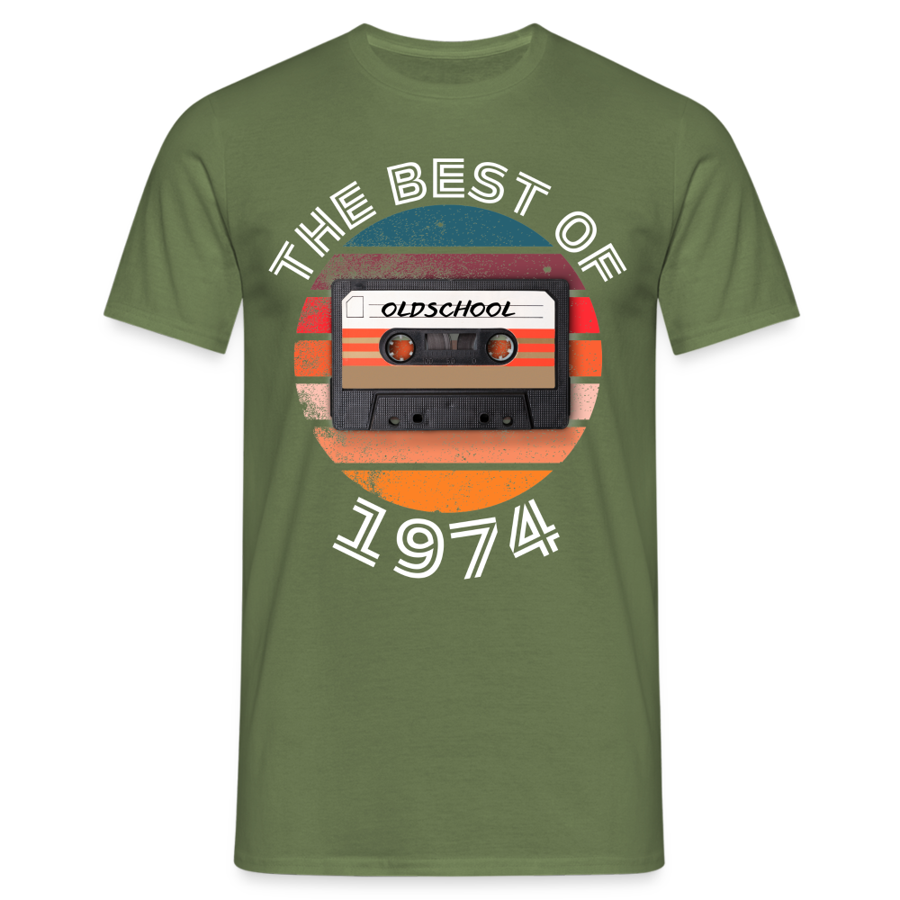 The Best of 1974 Herren T-Shirt - Militärgrün