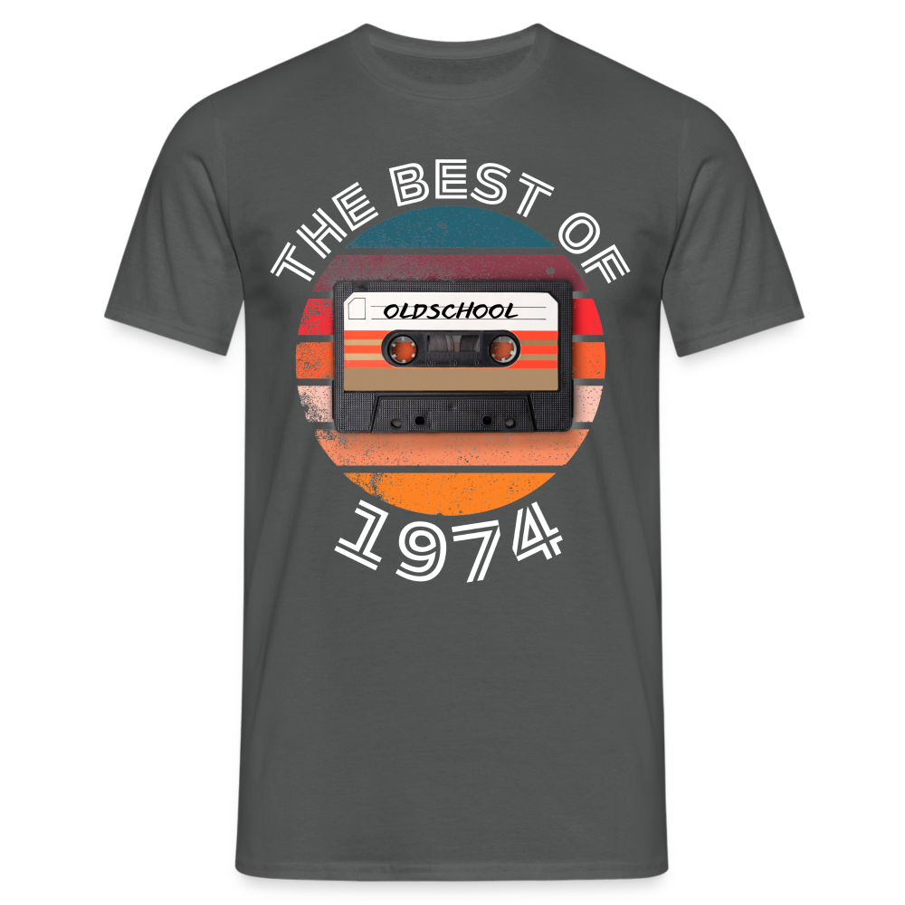 The Best of 1974 Herren T-Shirt - Anthrazit