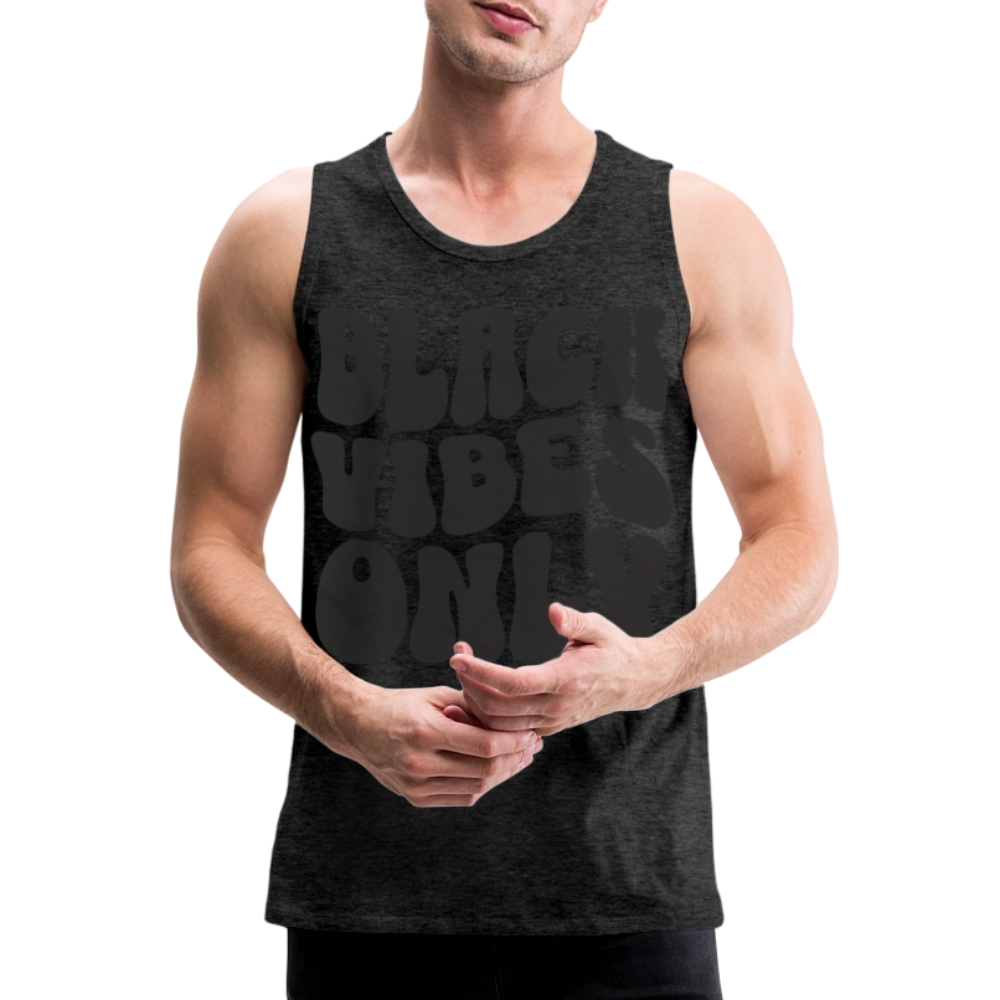 Black Vibes Only Black Edition Herren Premium Tank Top - Anthrazit