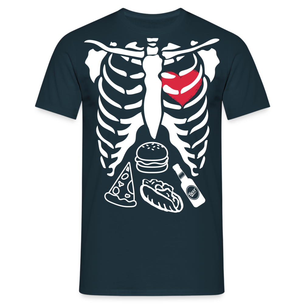 Bone Appétit Herren T-Shirt - Navy