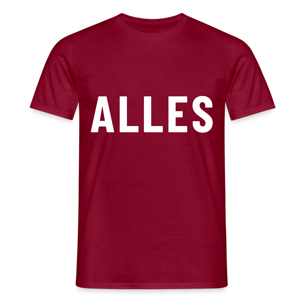 ALLES Herren T-Shirt - Ziegelrot
