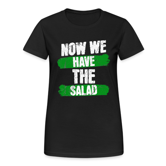 Now we have the Salad Grün Damen T-Shirt - Schwarz