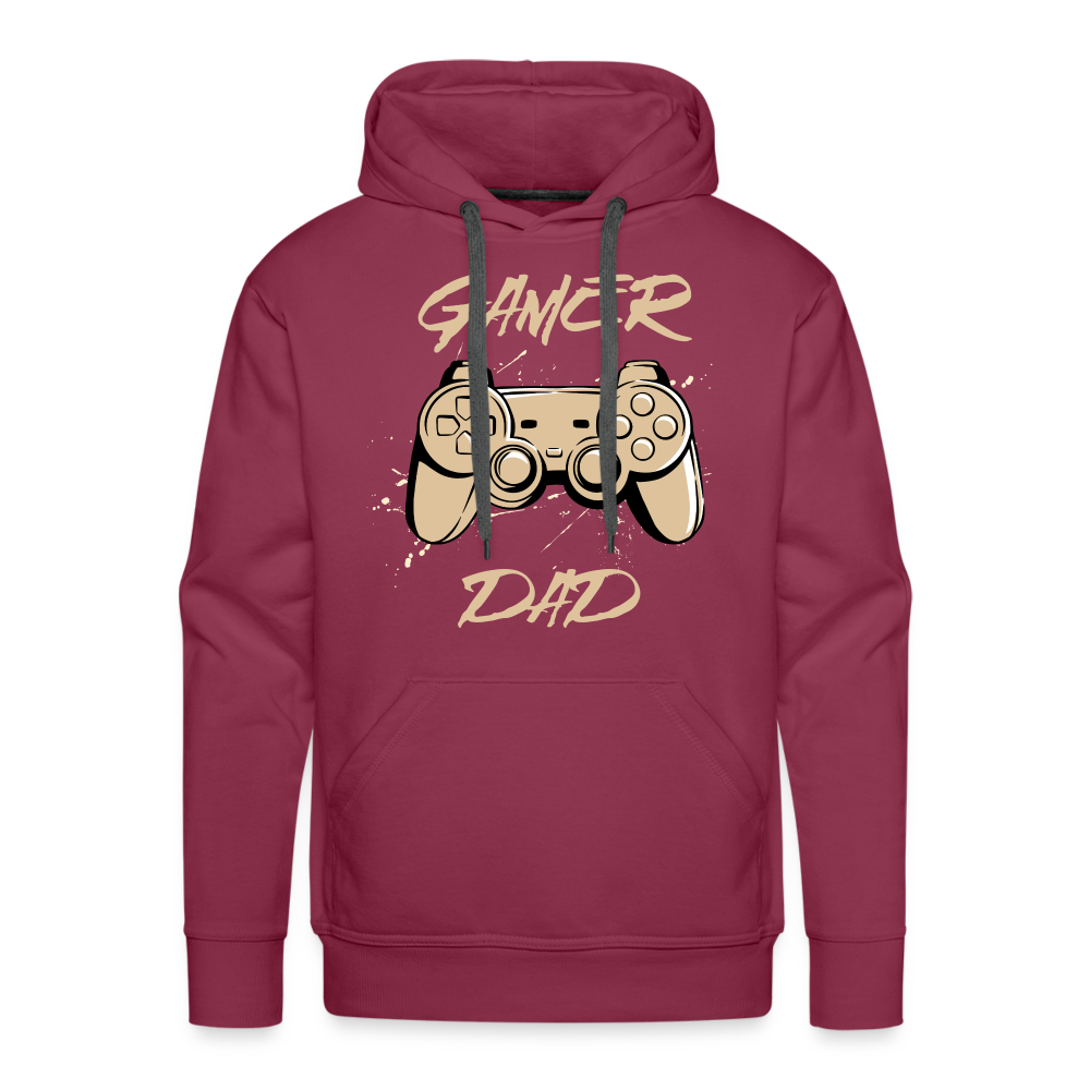 Gamer Dad Herren Premium Hoodie - Bordeaux