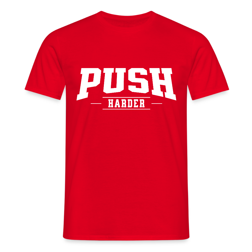 Der Arzt sagt es ist Unheilbar Röntgen Hirn Gym Herren T-Shirt - Rot