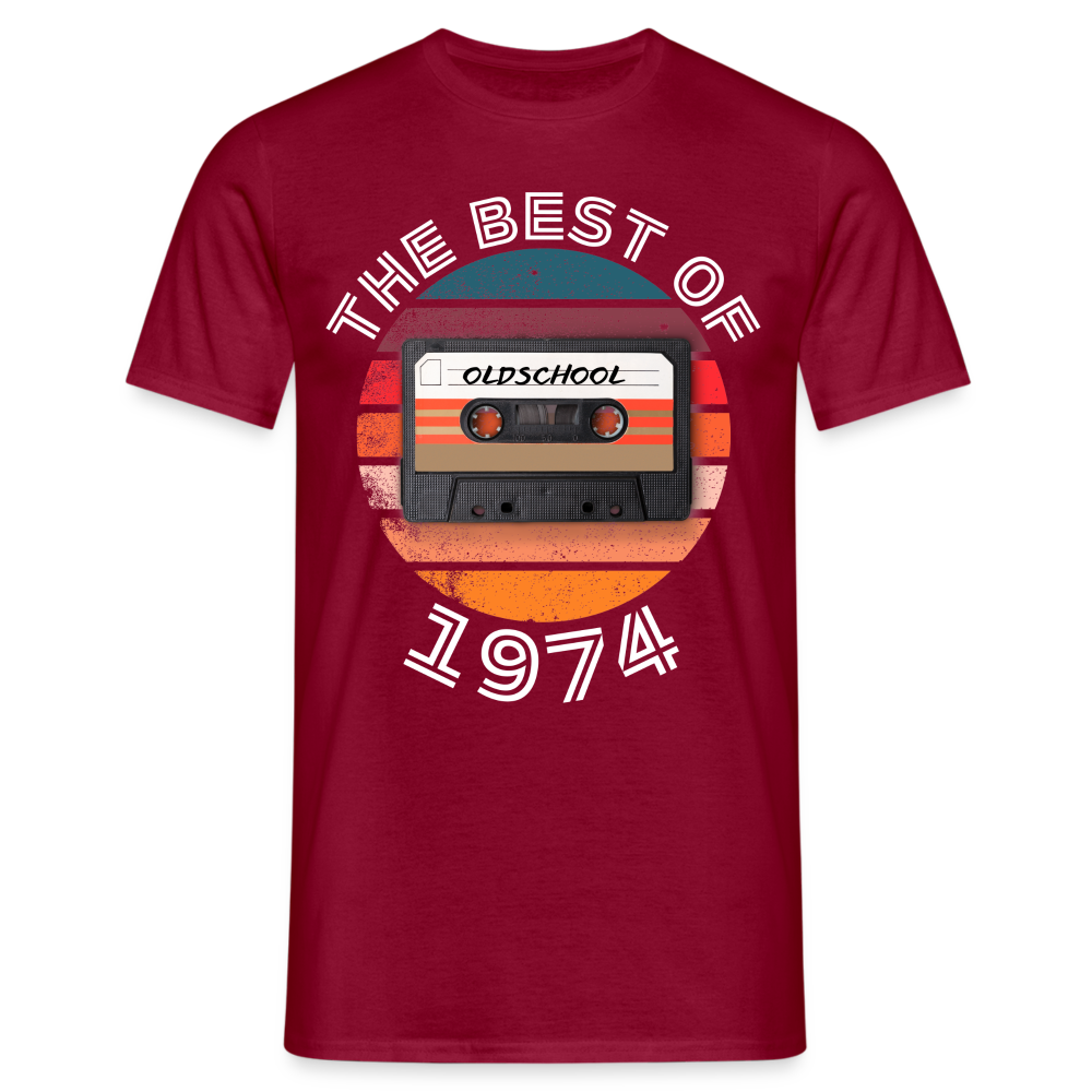 The Best of 1974 Herren T-Shirt - Ziegelrot