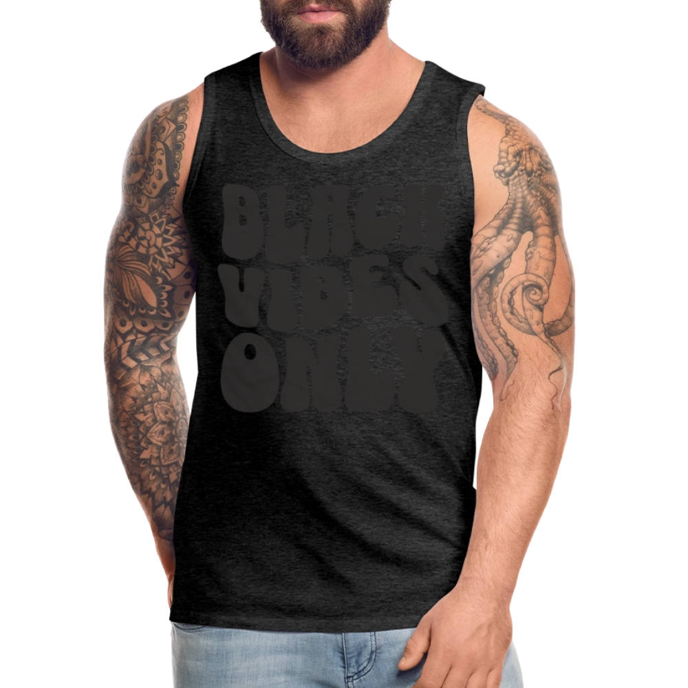 Black Vibes Only Black Edition Herren Premium Tank Top - Anthrazit