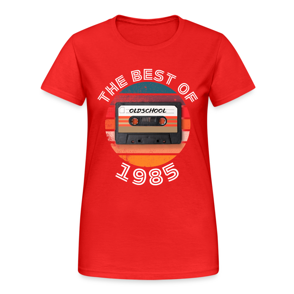 The Best of 1985 Damen T-Shirt - Rot