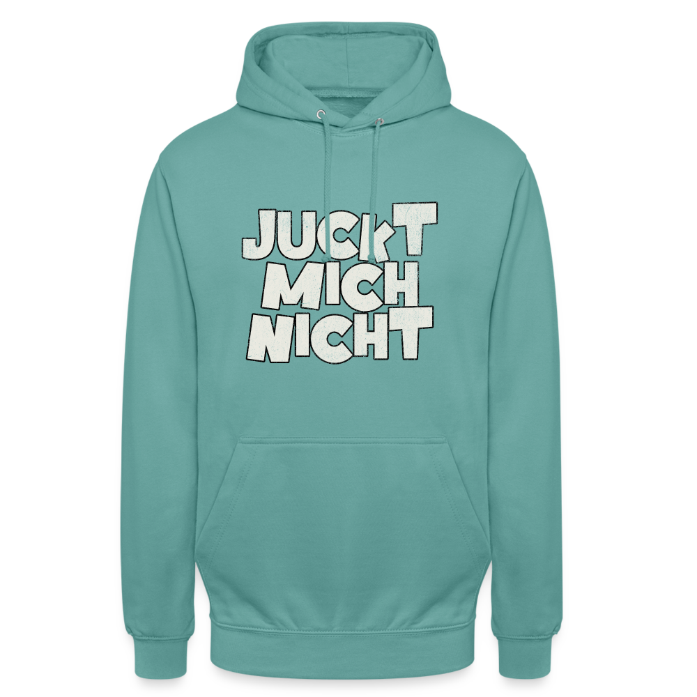 Juckt mich nicht Unisex Hoodie - Pastelltürkis