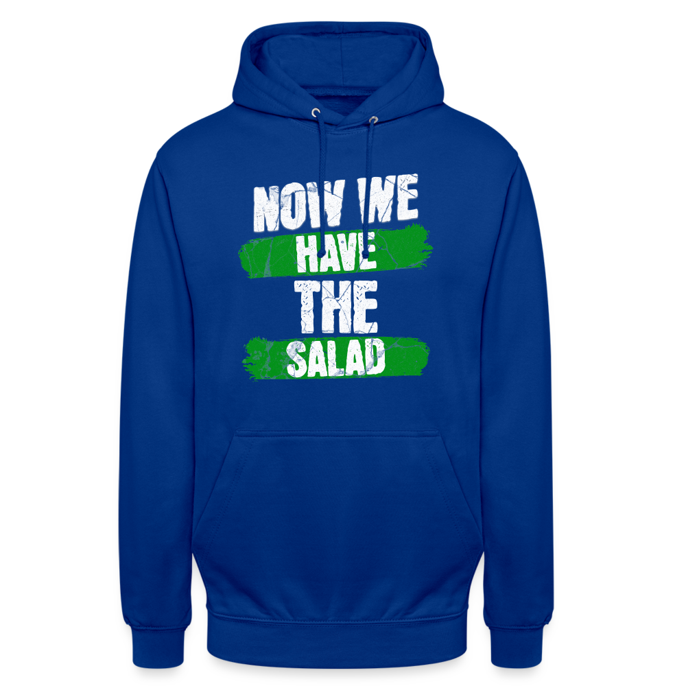 Now we have the Salad Grün Unisex Hoodie - Royalblau