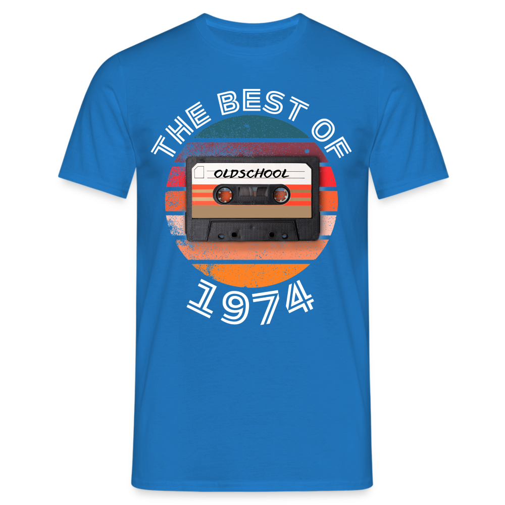 The Best of 1974 Herren T-Shirt - Royalblau