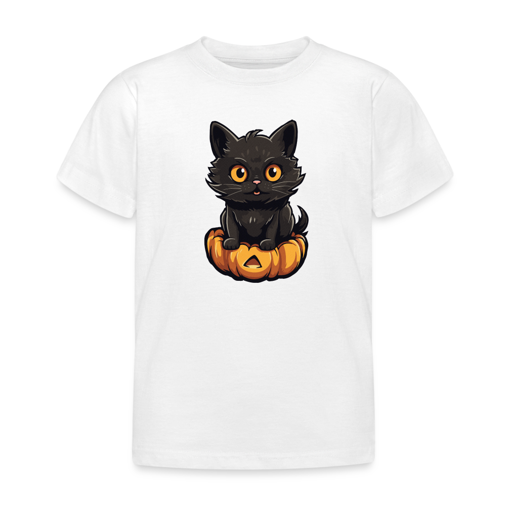 Pumpkin Prowler Kinder T-Shirt - Weiß