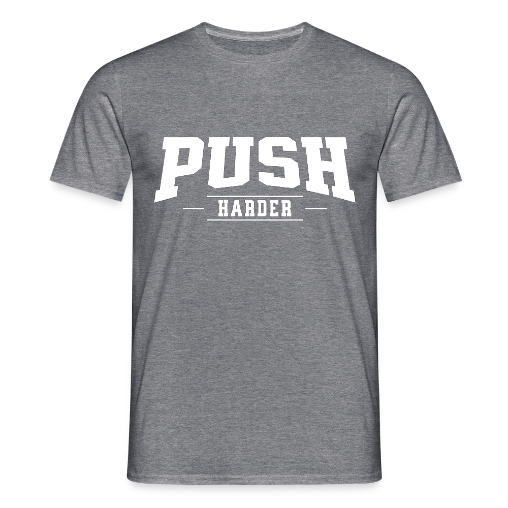 Der Arzt sagt es ist Unheilbar Röntgen Hirn Gym Herren T-Shirt - Graphit meliert