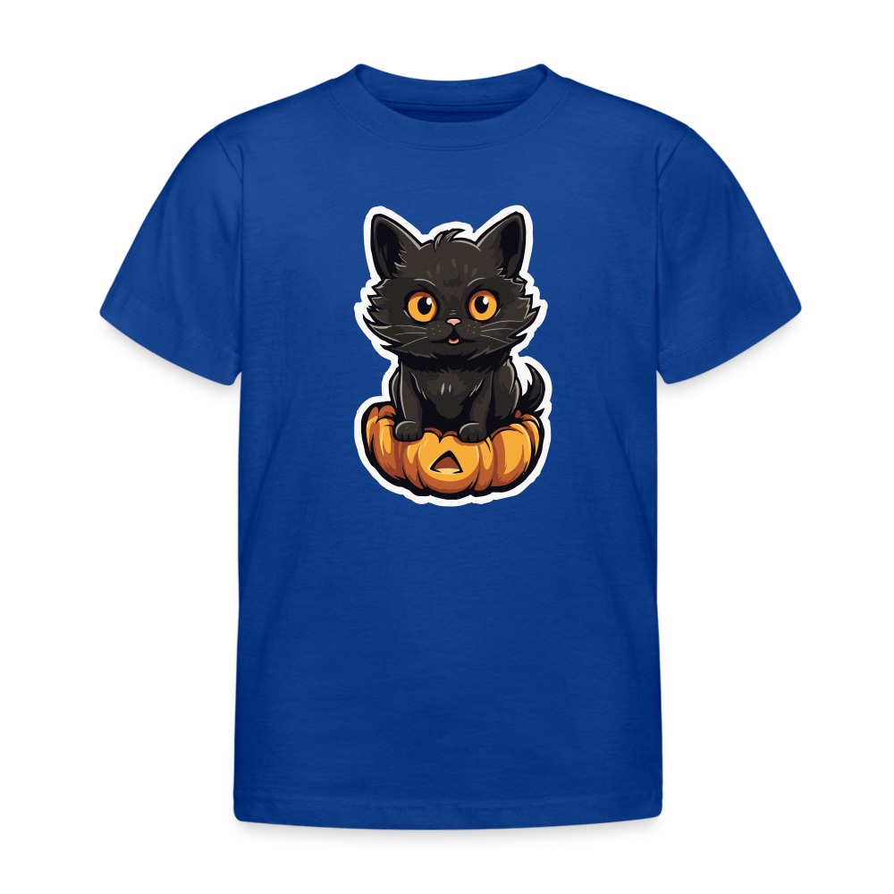 Pumpkin Prowler Kinder T-Shirt - Royalblau