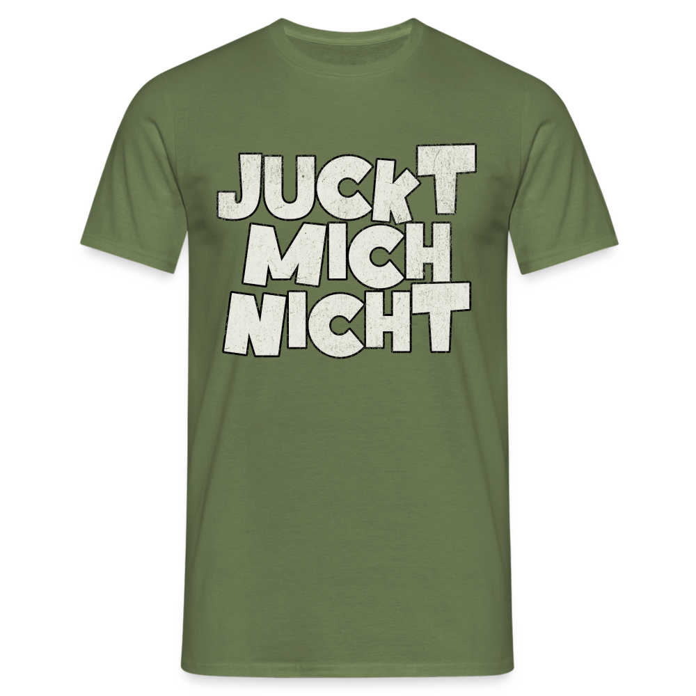 Juckt mich nicht Herren T-Shirt - Militärgrün