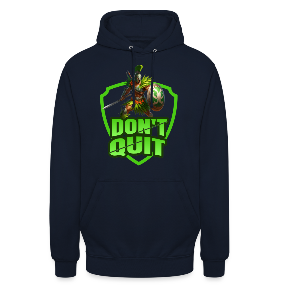 Do It & Don't Quit Spartaner Unisex Hoodie - Navy