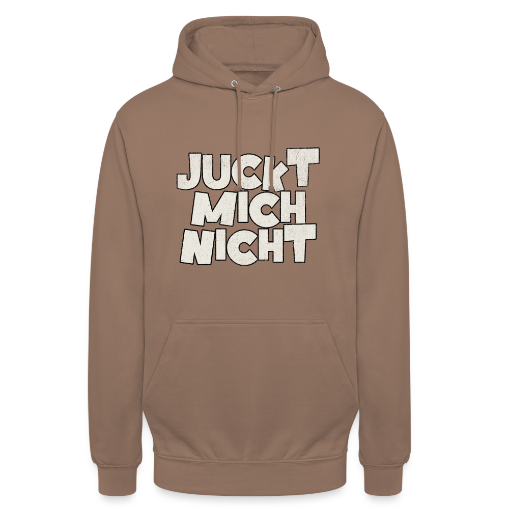 Juckt mich nicht Unisex Hoodie - Mokka