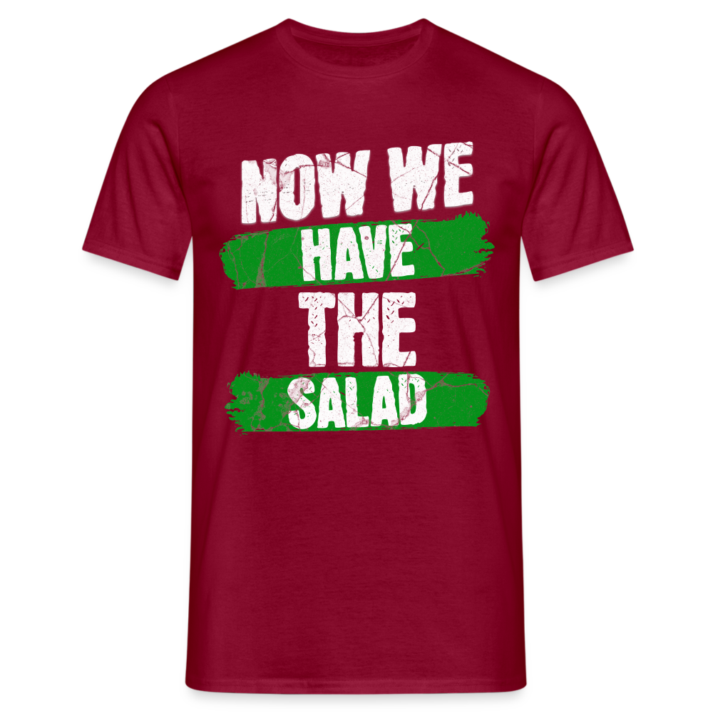 Now we have the Salad Grün Herren T-Shirt - Ziegelrot