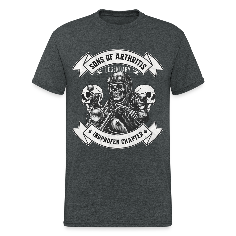 Sons of Arthritis Ibuprofen Chapter Herren T-Shirt - Dunkelgrau meliert