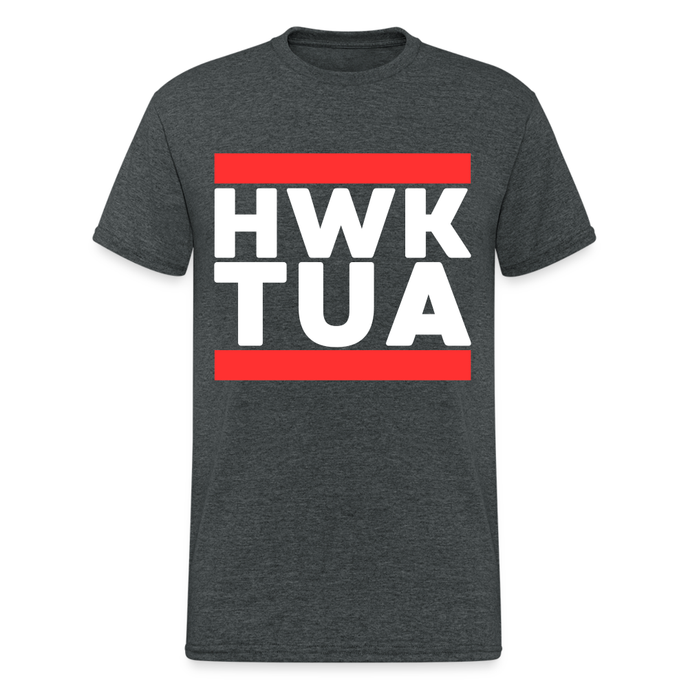 HWK TUA Herren T-Shirt - Dunkelgrau meliert