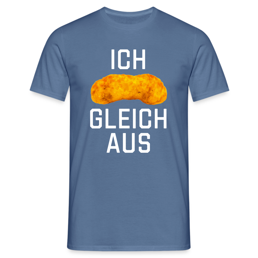 Ich Flipp gleich aus Herren T-Shirt - Taubenblau 