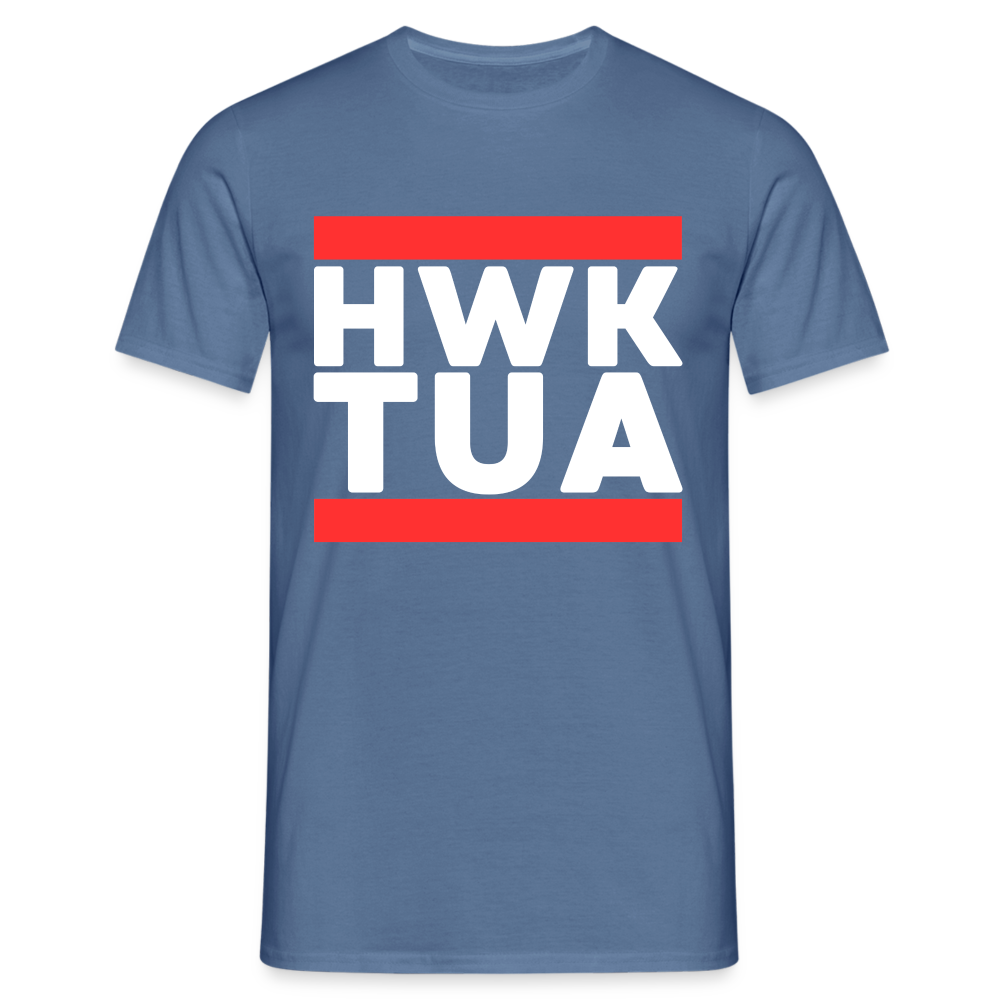 HWK TUA Herren T-Shirt - Taubenblau 