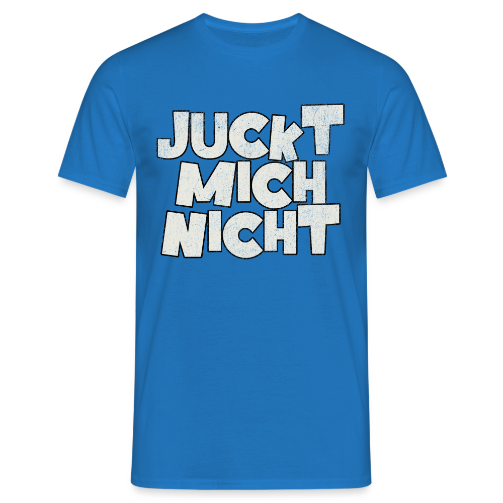 Juckt mich nicht Herren T-Shirt - Royalblau