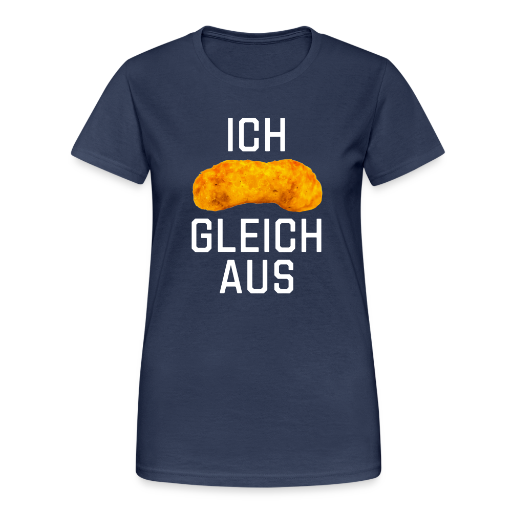 Ich Flipp gleich aus Damen T-Shirt - Navy