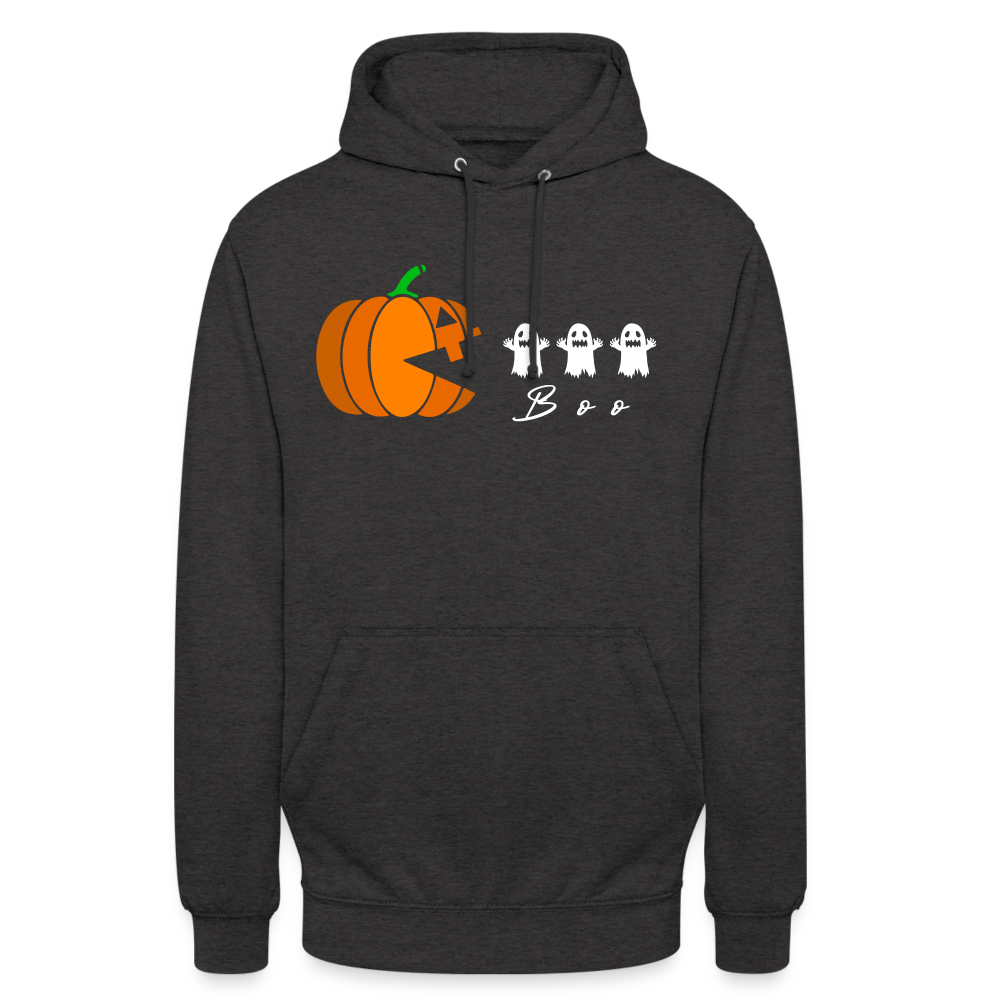 Pumpkin Haunt Halloween Kürbis und Geister Unisex Hoodie - Anthrazit