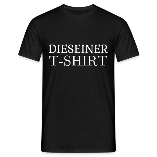 Dieseiner T-Shirt Herren T-Shirt - Schwarz