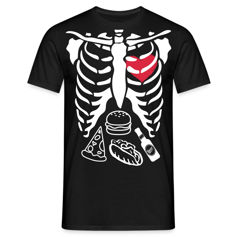 Bone Appétit Herren T-Shirt - Schwarz