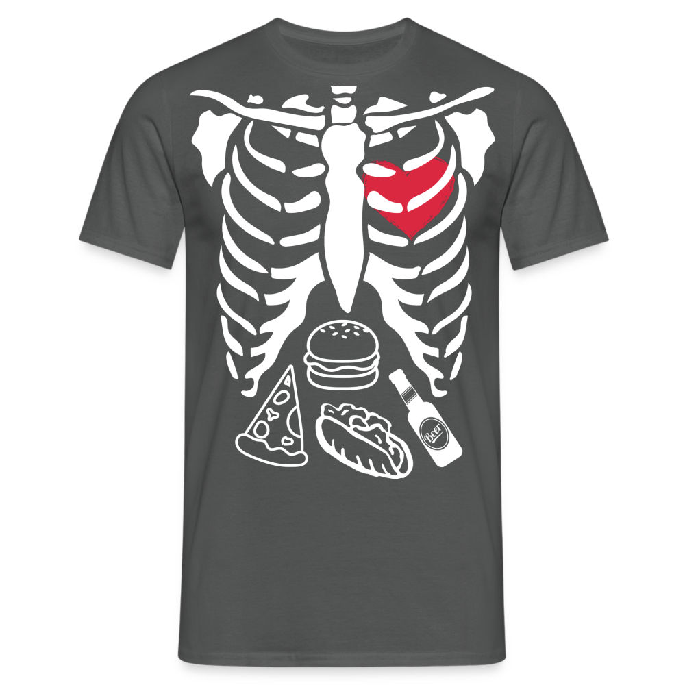 Bone Appétit Herren T-Shirt - Anthrazit