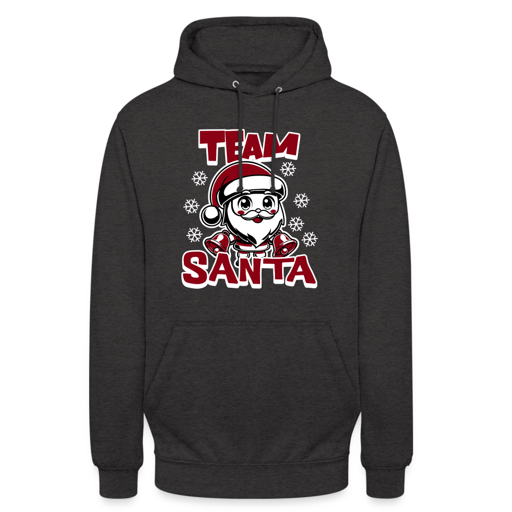 Team Santa Unisex Hoodie - Anthrazit