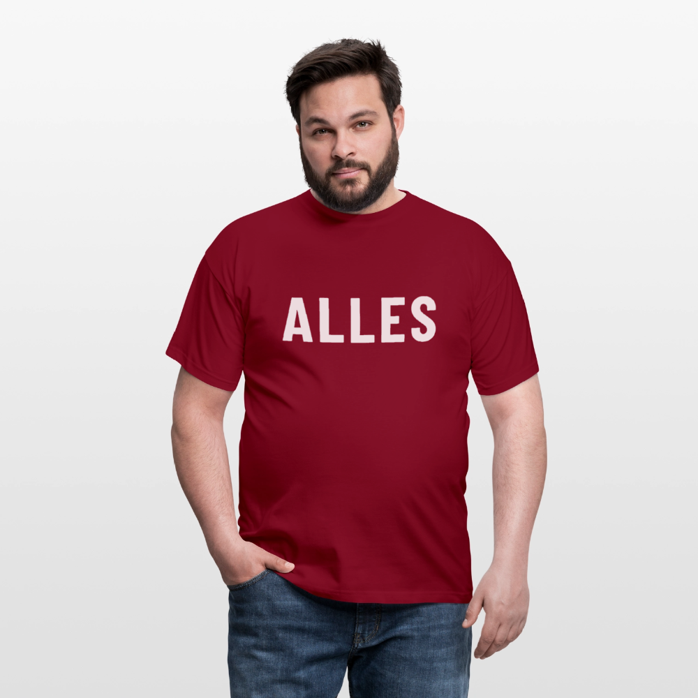 ALLES Herren T-Shirt - Ziegelrot