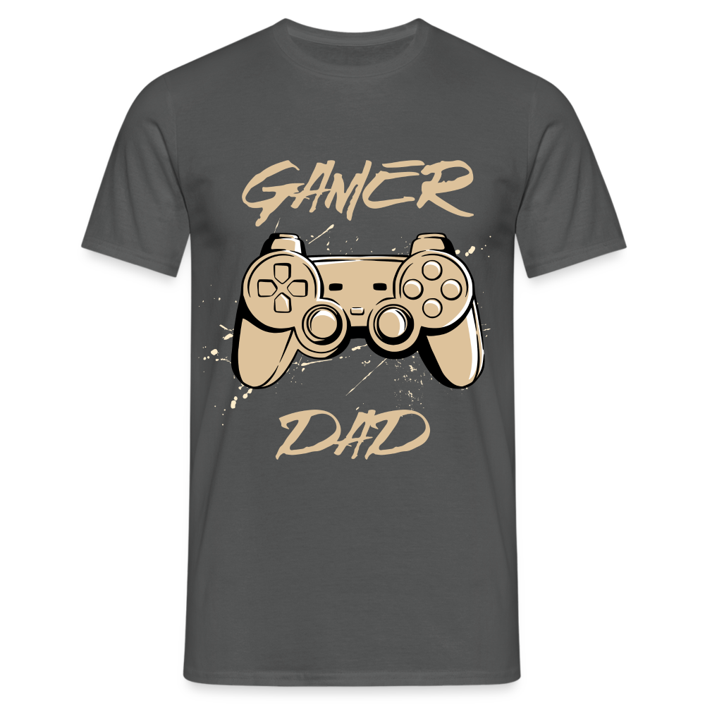 Gamer Dad Herren T-Shirt - Anthrazit