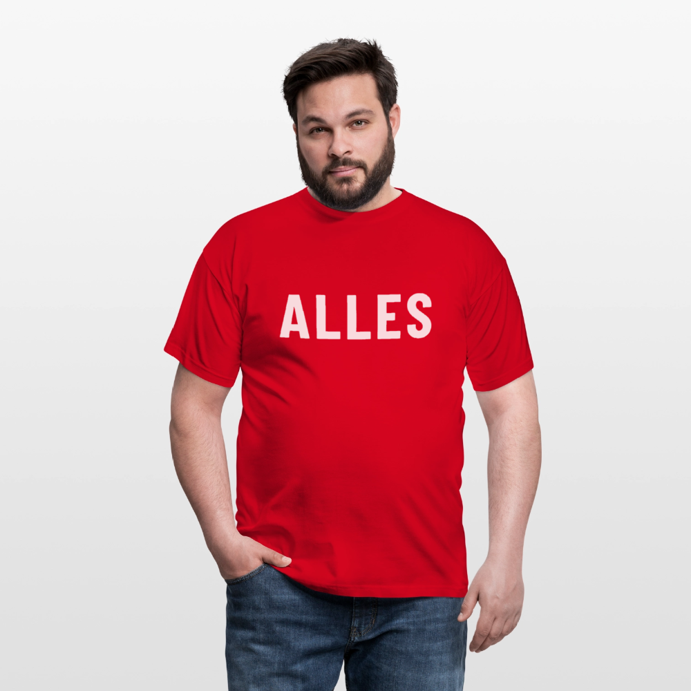 ALLES Herren T-Shirt - Rot