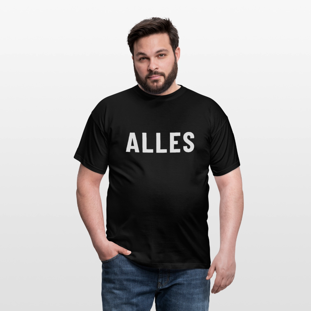 ALLES Herren T-Shirt - Schwarz