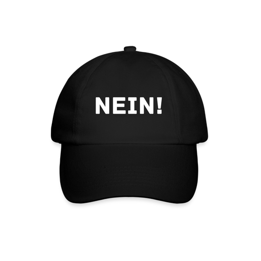 Nein! Cap - Schwarz/Schwarz