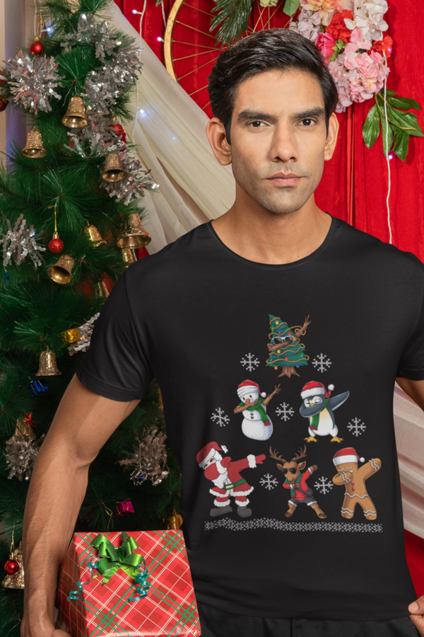 Dabbing-Weihnachtszauber Herren T-Shirt