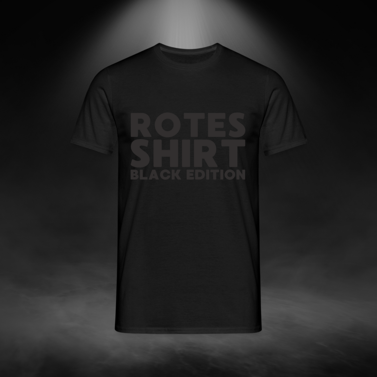 Rotes Shirt Black Edition Herren T-Shirt