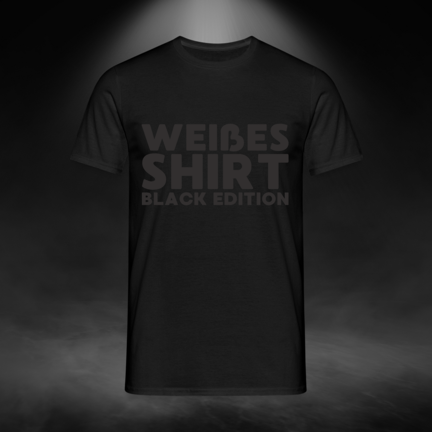 Weißes Shirt Black Edition Herren T-Shirt