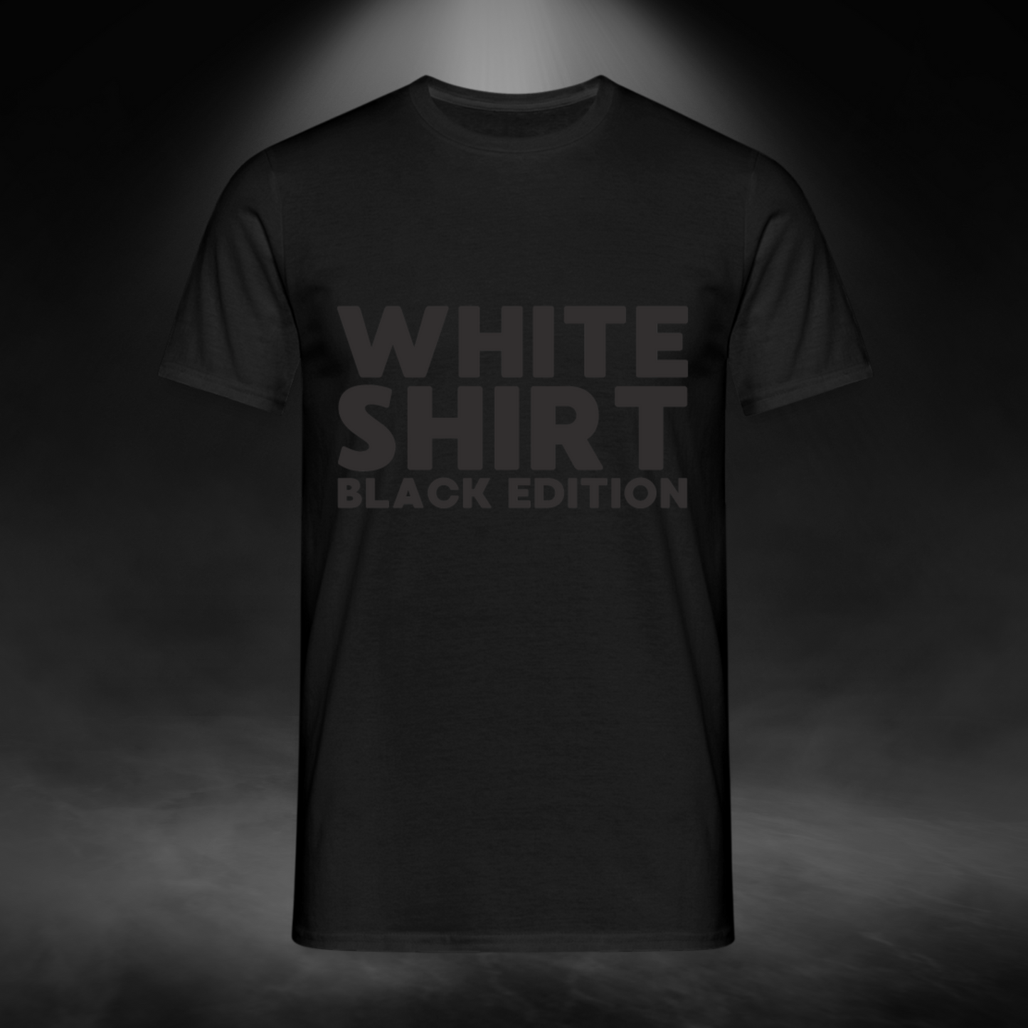 White Shirt Black Edition Herren T-Shirt