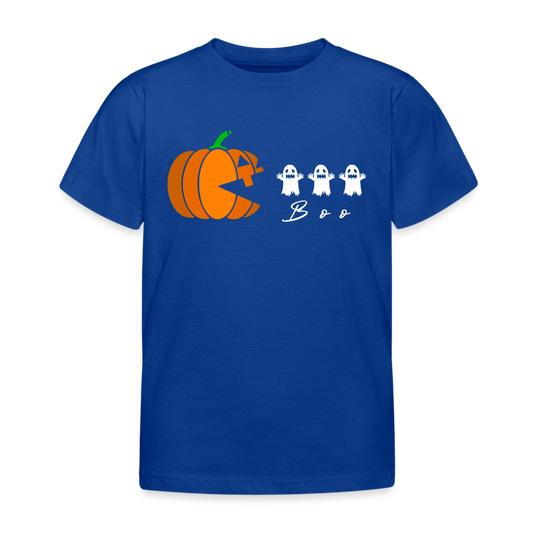 Hungry Pumpkin T-Shirt - Blau/Schwarz - Royalblau
