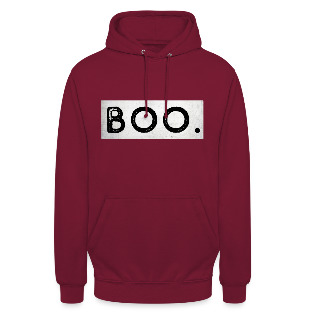 Booster Hoodie - Schwarz - Bordeaux