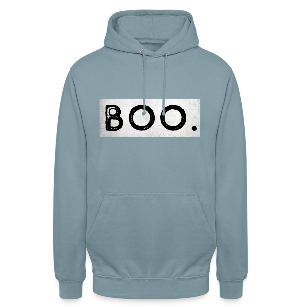 Booster Hoodie - Schwarz - Nebelblau