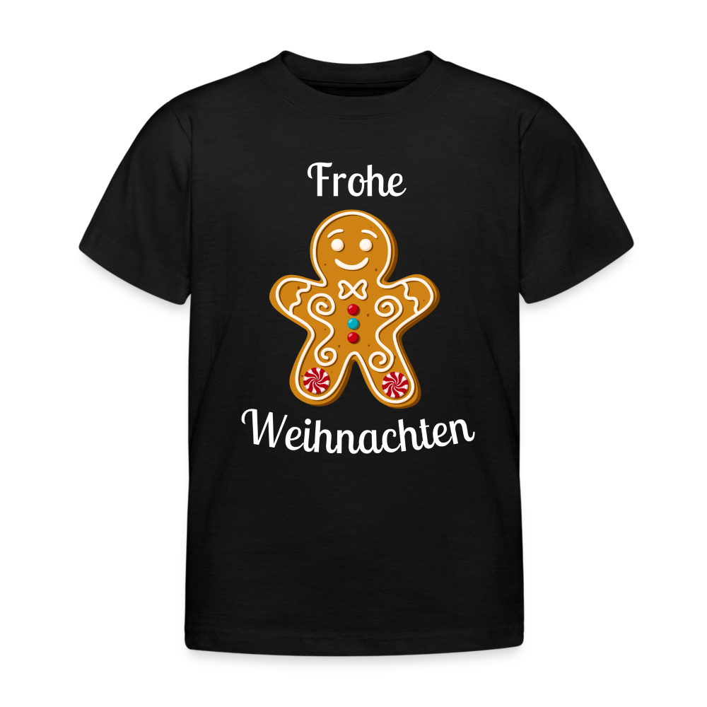 Happy Gingerbread  T-Shirt - Schwarz/Navy - Schwarz