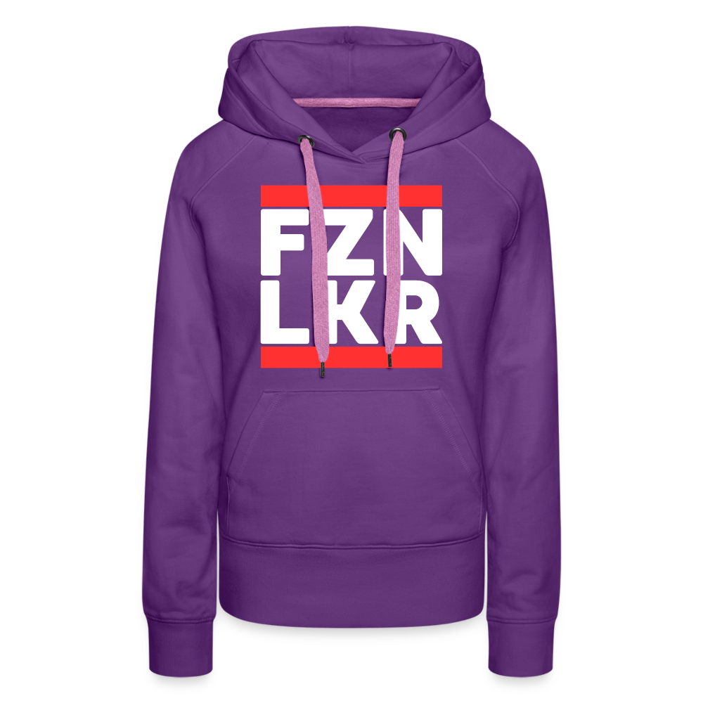 FZN LKR Damen Premium Hoodie - Purple