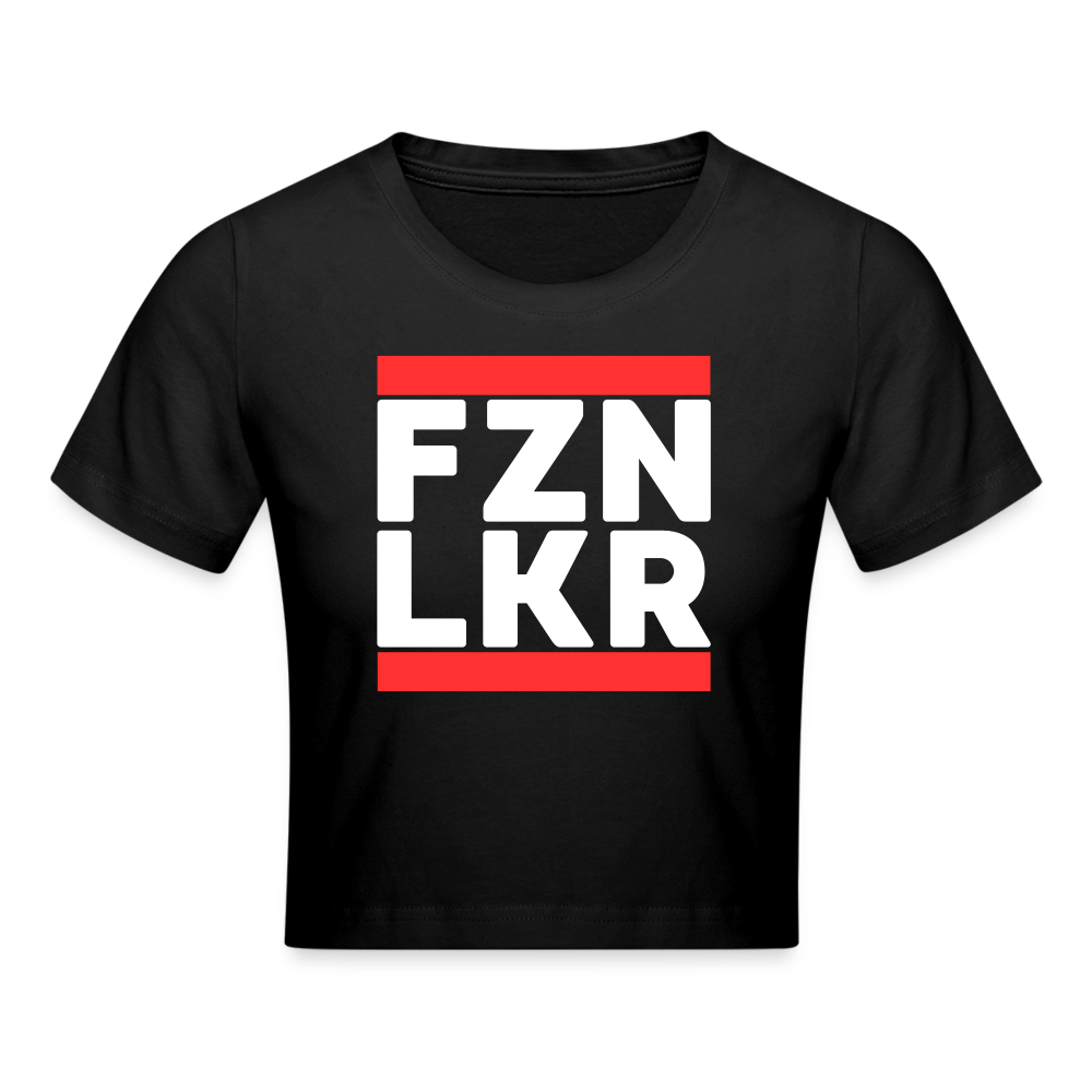 FZN LKR Crop T-Shirt #LGBT 🏳️‍⚧️💖🏳️‍🌈 - Schwarz