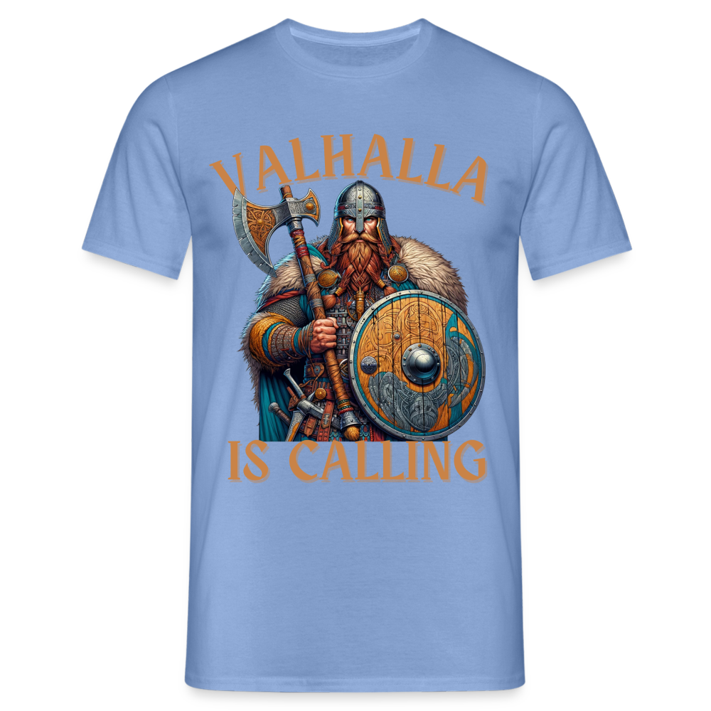 Valhalla is Calling Herren T-Shirt - carolina blue